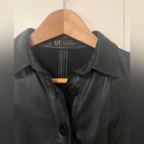 Zara Leather Dress - Picture 3 of 4